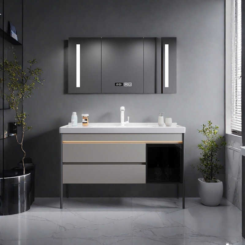 Armoire de salle de bain de style français moderne et luxueux