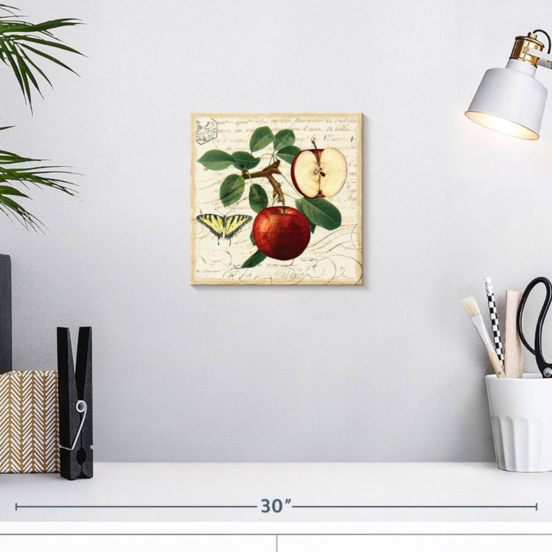 Yarlin Vintage Fruit I, H 10 po x l 10 po