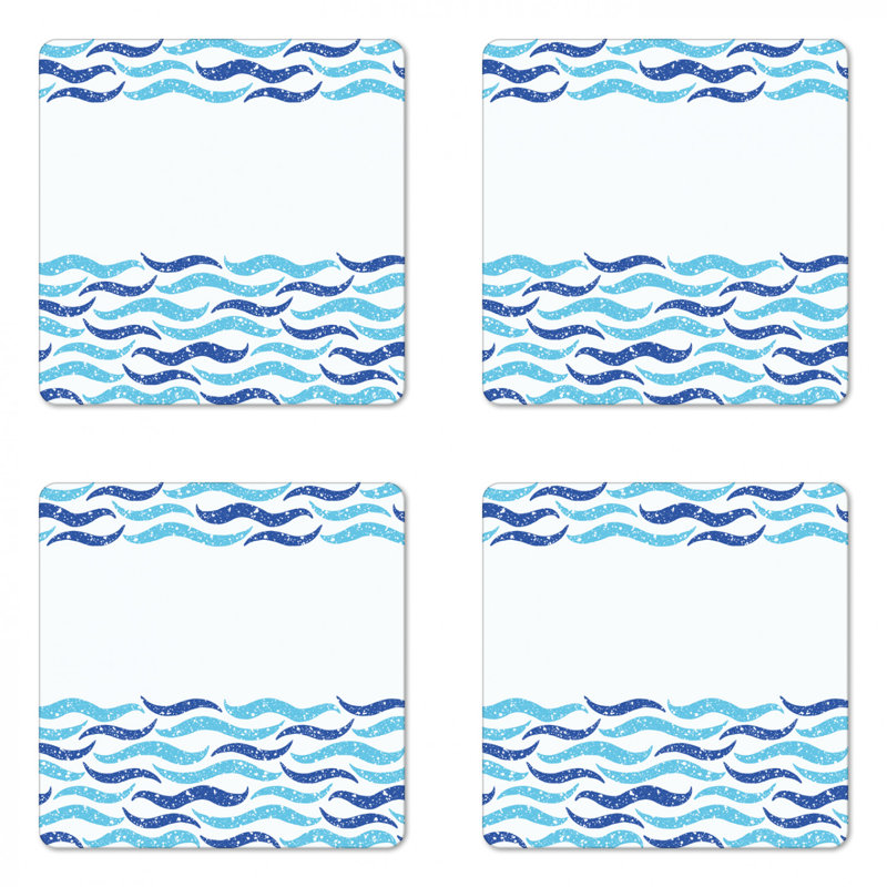 Square 4 Piece Coaster Set