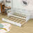 Jaye Wooden Daybed with Twin Size Trundle-162183934-162183905