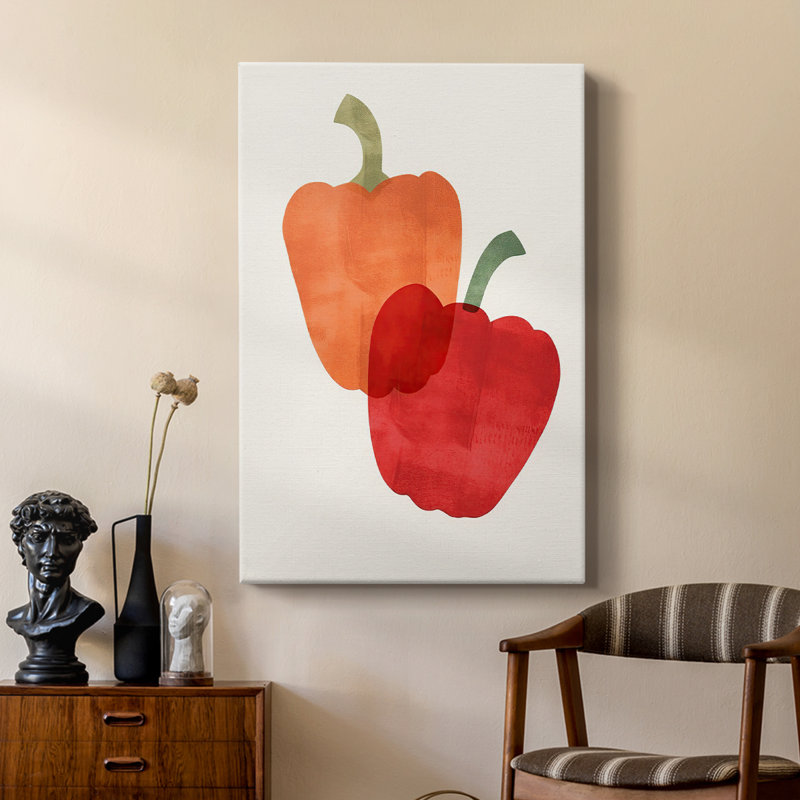 Organic Veg VII - galerie sur mesure, H 18 po x l 12 po
