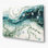 Art mural en métal beige Coastal Coastal Vines