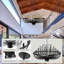 Lustre de ferme noir-1896028526