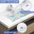 72-Inch Wall-Mounted Floating Bath Vanity In Natural Oak With Double White Solid Surface Sink Top-778860497