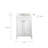 Queen 24" Sink Carrara Engineered Marble Countertop Bath Vanity with Mirror-793673827