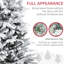Arbre de Noël artificiel enneigé 9 pieds, 616 branches, conception à ouverture automatique, arbre de 9 pi avec neige, ornements de branches, assemblage facile, ornement des Fêtes, antidéflagrant