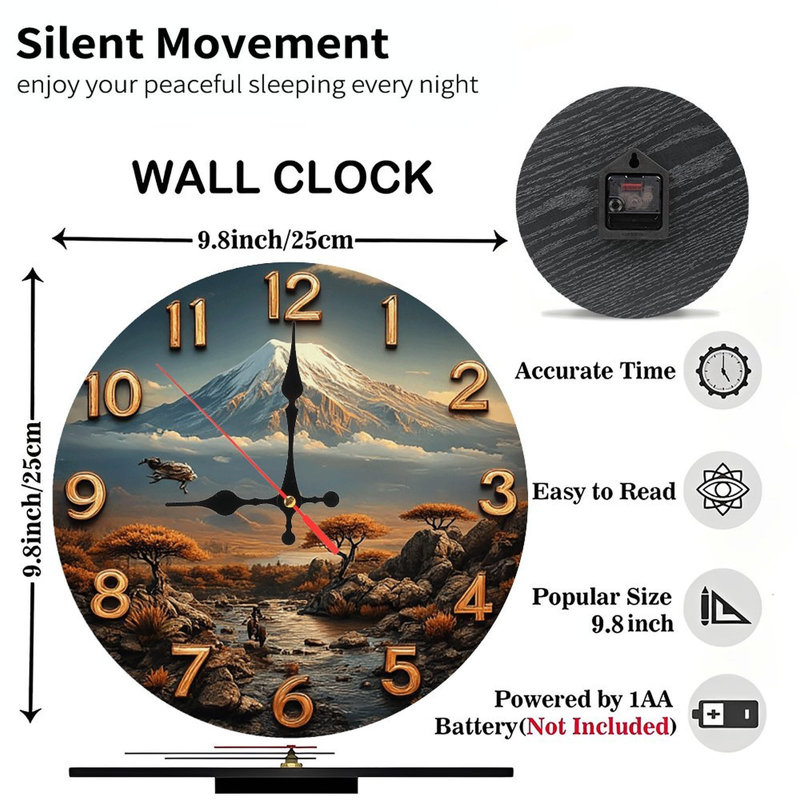 Horloge Crocodile