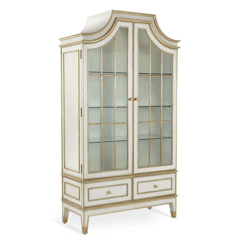 Vallejo Lighted China Cabinet