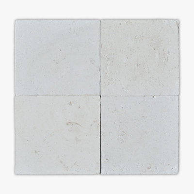 Symra Shell Tumbled 12x12 Limestone Paver