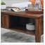 Table basse cannelée moderne Mid Century