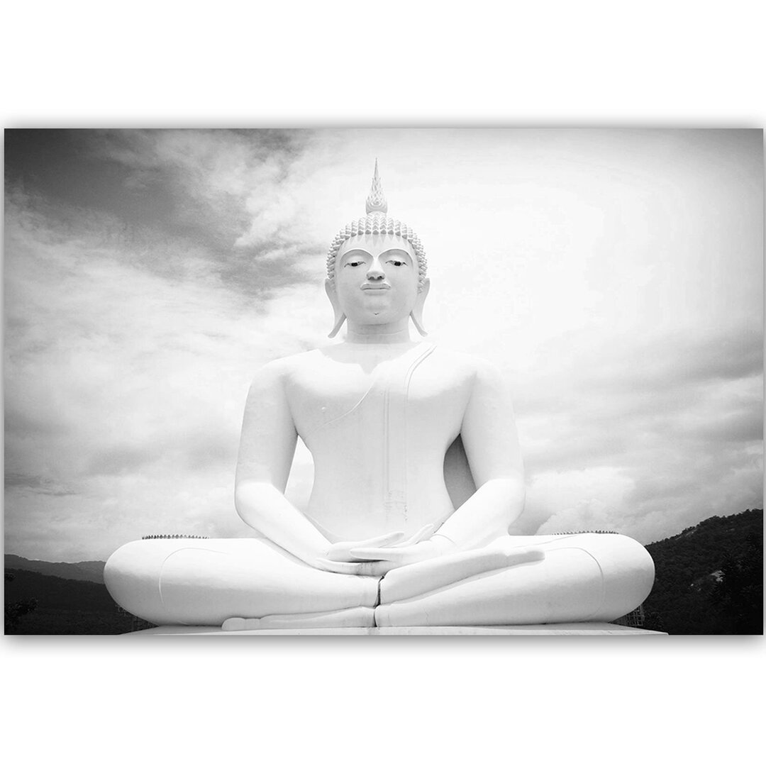 Leinwandbild Buddha und der Himmel 4