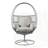 Outdoor Wicker Swivel Lounge Chair
