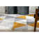 Arden Power Loom Yellow/Grey Rug