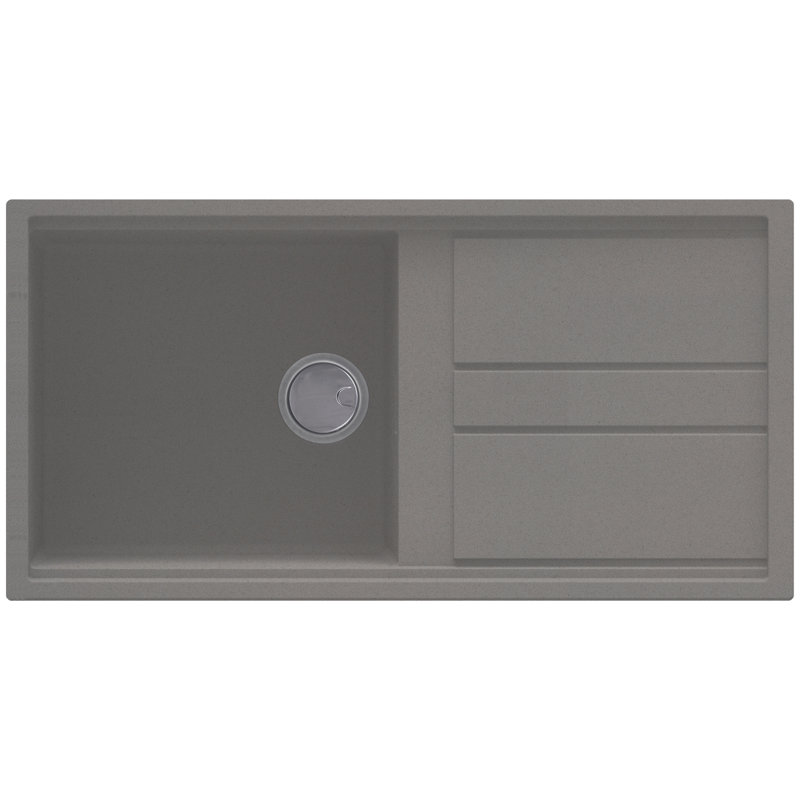 Best 100cm x 51cm Kitchen Sink, Titanium