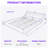 LED Platform Bed Frame With Adjustable Headboard-1089561294-1089561295