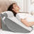 Bed Wedge Pillow For Sleeping, Adjustable Wedge Pillow Set For After Surgery, Elevated Triangle Pillow For Acid Reflux And Back Pain Relief, Post Surgery, Snoring, Back Support