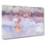 Flamingo Reflection in Abstract - Wrapped Canvas-55315712
