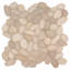 Marvella Pebble 12 in. x 12 in. Natural stone Mosaic Floor and Wall Tile-1688718679