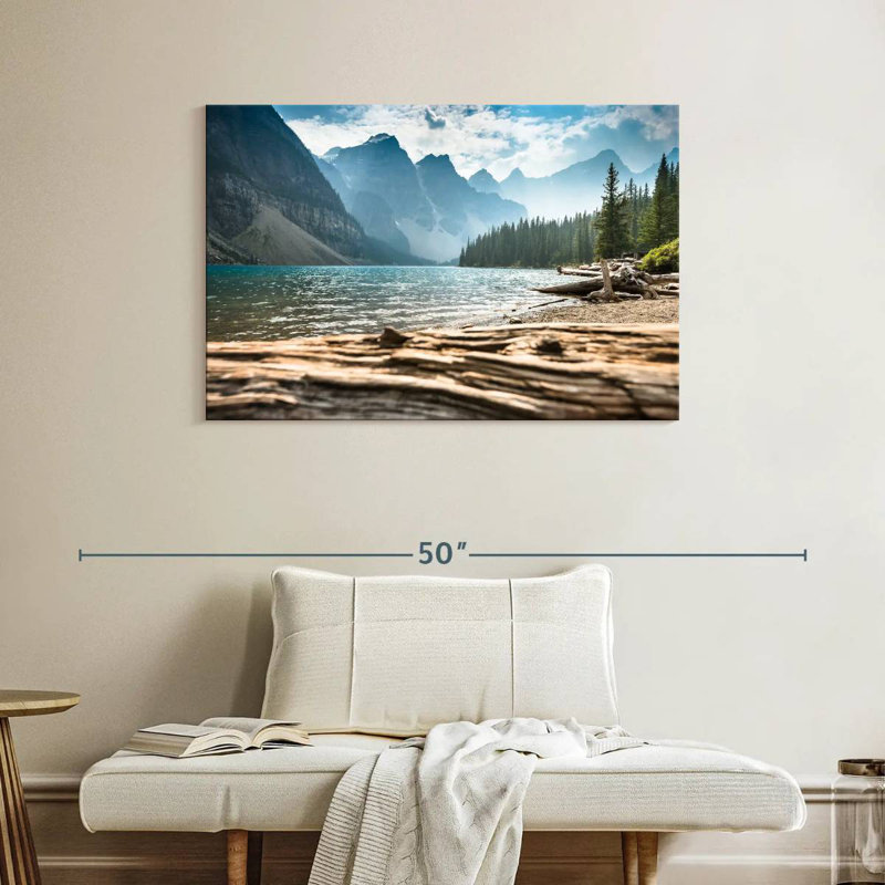 Alvord Enchanting Moraine Lake, H 26 po x l 39 po