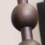 Lampadaires ronds en bois massif-117566285
