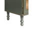 Glass Display Cabinet TINGLEDALE 80 cm Green