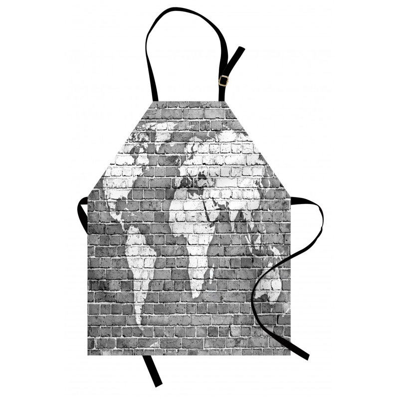 Bib Apron, Gray