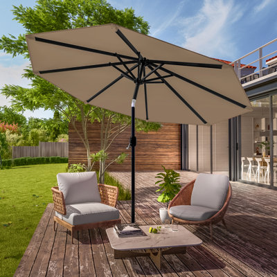 9FT Market Umbrellas and Shade, Table Umbrella for Patio and Outdoor