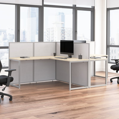 Poste de travail en L Easy Office