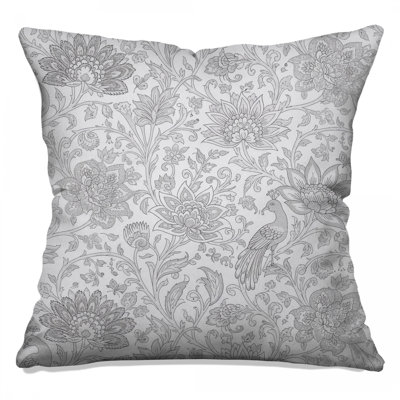 Coussins Intricate Floral Birds