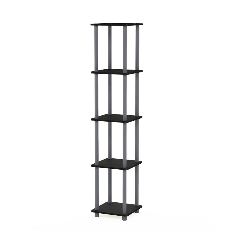 Juarez Bookcase, Black/Gray