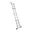 12 - Step Aluminium Lightweight Folding Multi-Position Ladder