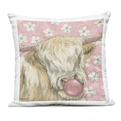 Coussin d'extérieur Bubblegum Cutie
