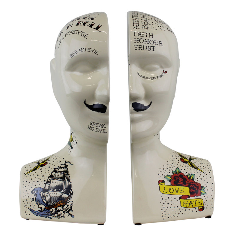 Ceramic Bookends