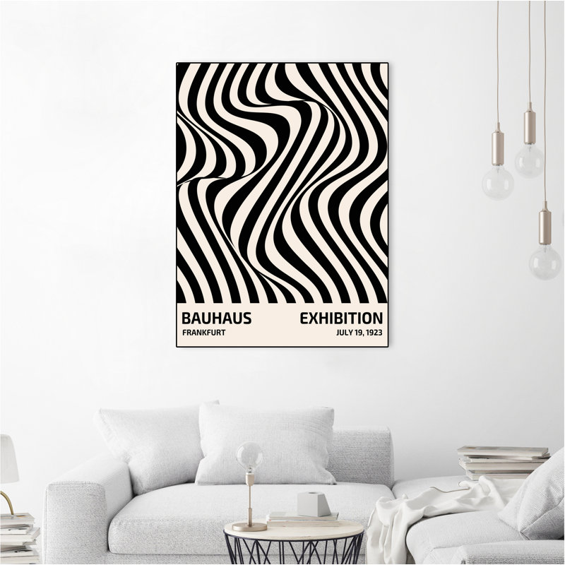 «Bauhaus Exposition», toile encadrée, H 24 po x l 18 po