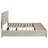 Axat Wood Eastern King Storage Panel Bed Coastal White-53918456-53918463