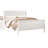 Louis Philippe White Finish 2PCS Bedroom Set (E. King)