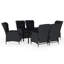 Ensemble repas rectangulaire avec coussins-1815693540-1815693562-1868737081