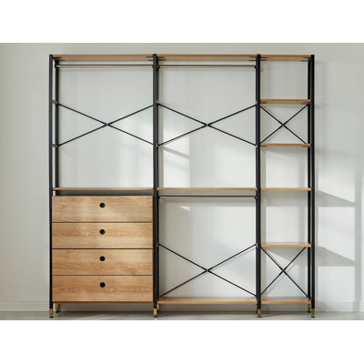 Absher 210cm Closet System (Can Be Cut To Fit)