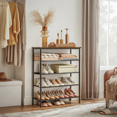15 Pair Shoe Rack