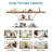 Juaria 62.99'' Rustic Industrial Sofa Console Table-190177966