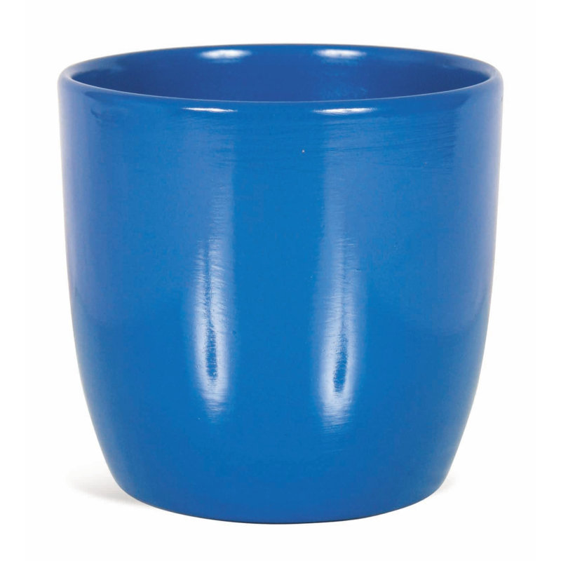 Bright Blue Planter
