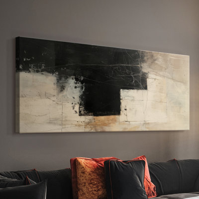 Abstrait, série CCLV, toile tendue avec châssis, prête à être accrochée