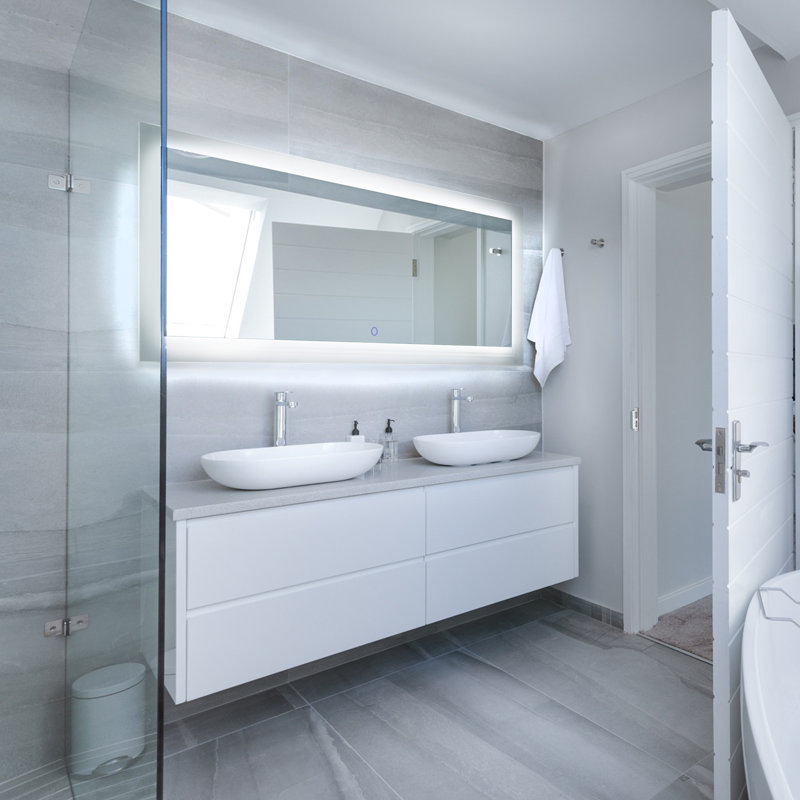 Royal Wall Mirror, 35" H x 60" W
