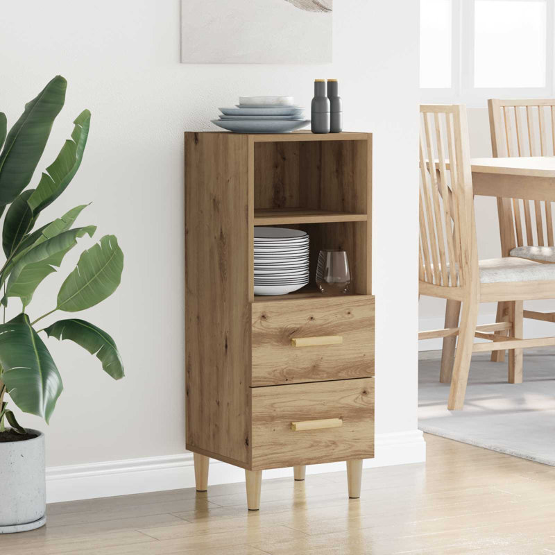 34.5cm Sideboard, Artisan Oak