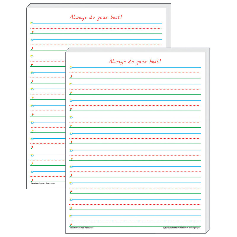 Papier d'écriture Smart Start 1-2