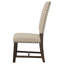 Fauteuil de salle à manger rembourré 2 pièces 2 pièces-1289957269