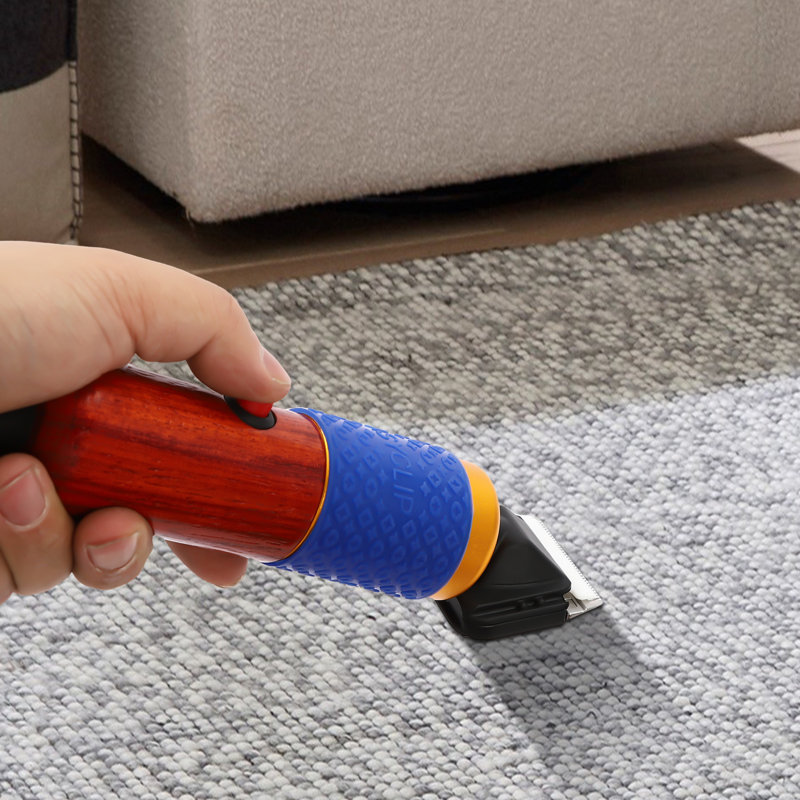 Electric Tufting Trimmer Carpet Trimmer with Shearing Guide, Carpet Cleaner