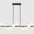 Arqam 11 - Light Dimmable Kitchen Island Linear Chandelier White Bubble Chandelier Sphere Chandelier