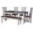 Dorffman Solid Wood Solid Wood Top Four Leg Dining Set-1899575919