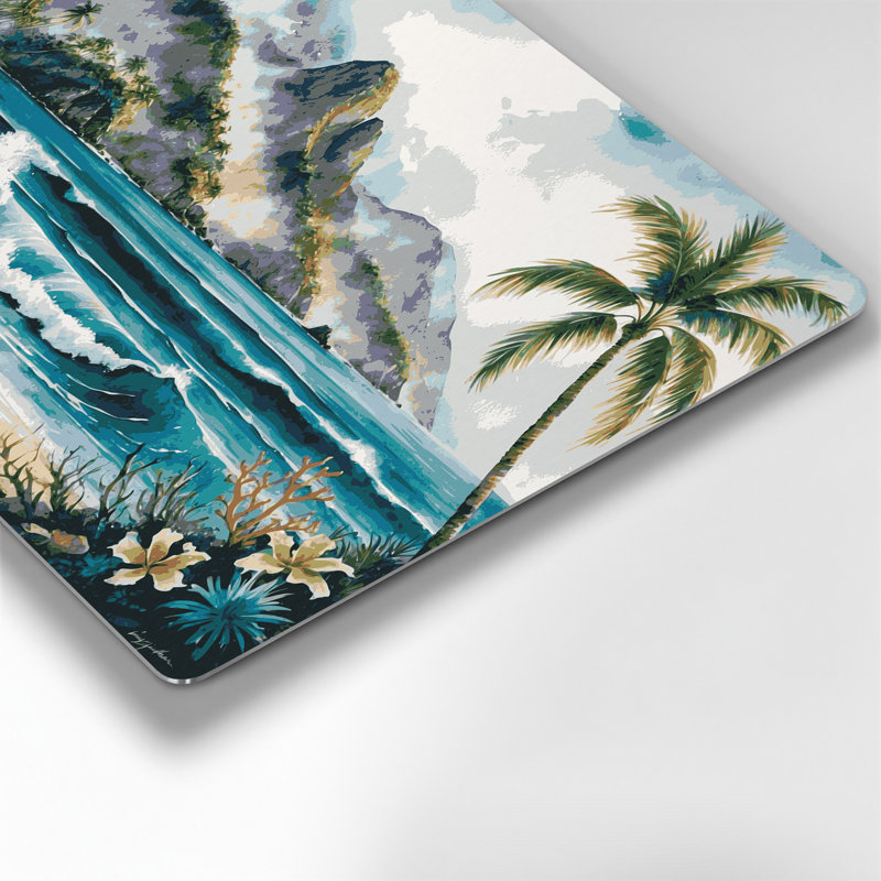 Art mural urbain en cités villes de la Guadeloupe, H 11 po x l 14 po